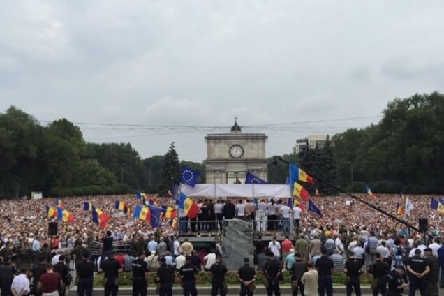 Протестующие в Кишиневе озвучили свои требования