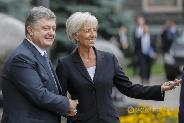 Глава МВФ приехала в Киев: у Порошенко раскрыли детали визита