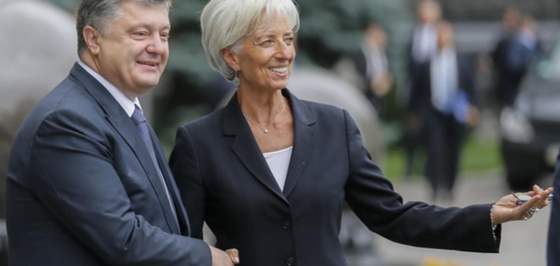 Глава МВФ приехала в Киев: у Порошенко раскрыли детали визита