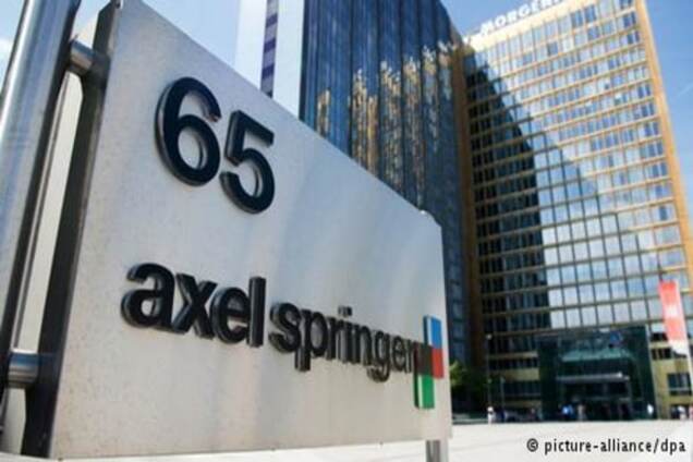 ЗМІ: Німецький видавничий концерн Axel Springer продає свої активи в Росії