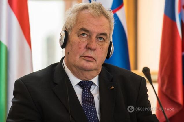 Неожиданно: президент Чехии поддержал Украину, а не Африку