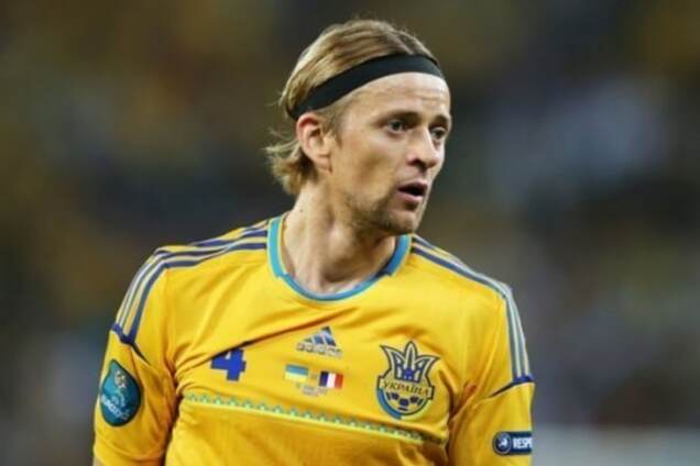 Сборная Украины лишилась Тимощука перед игрой со Словакией