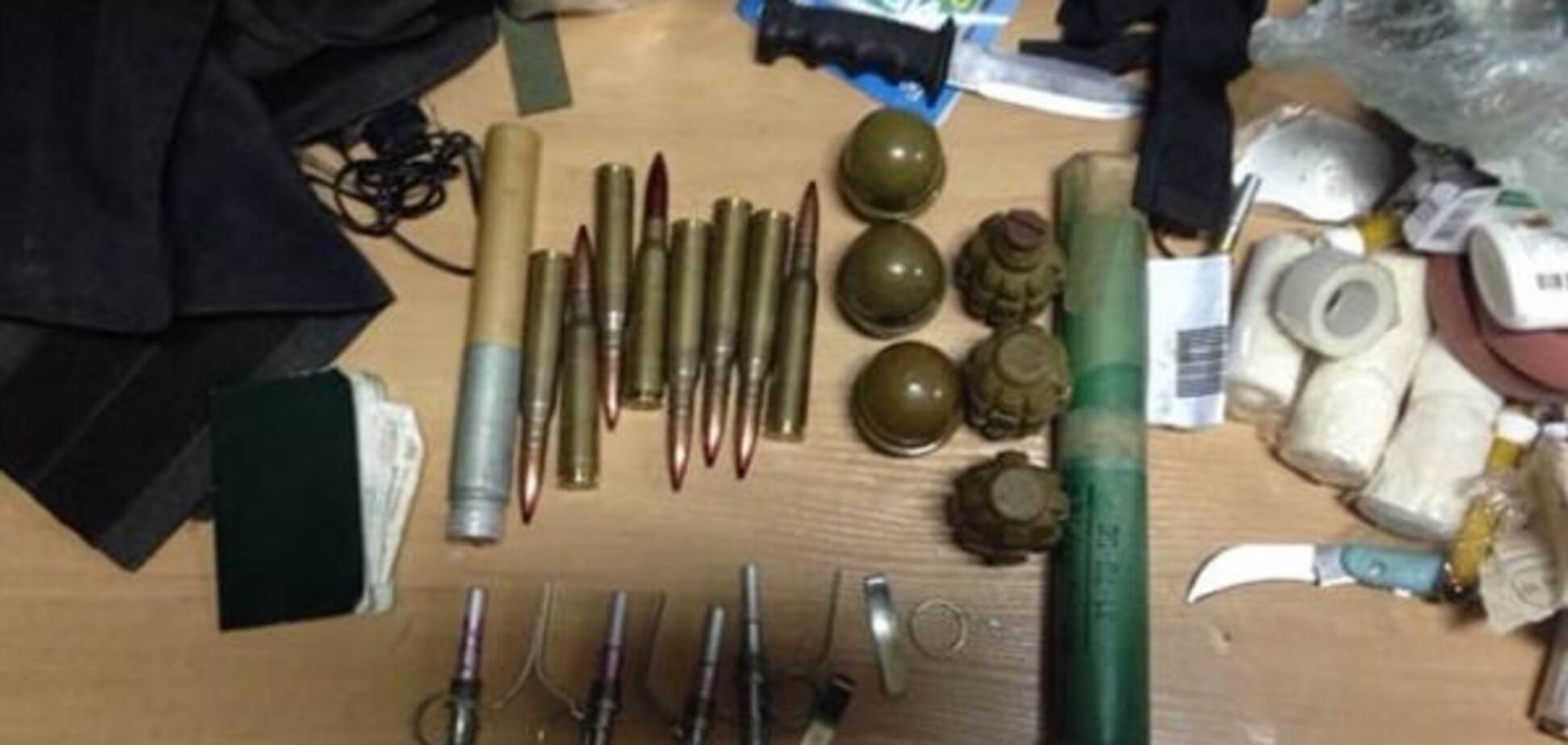 На киевском вокзале задержали бойца АТО с гранатами