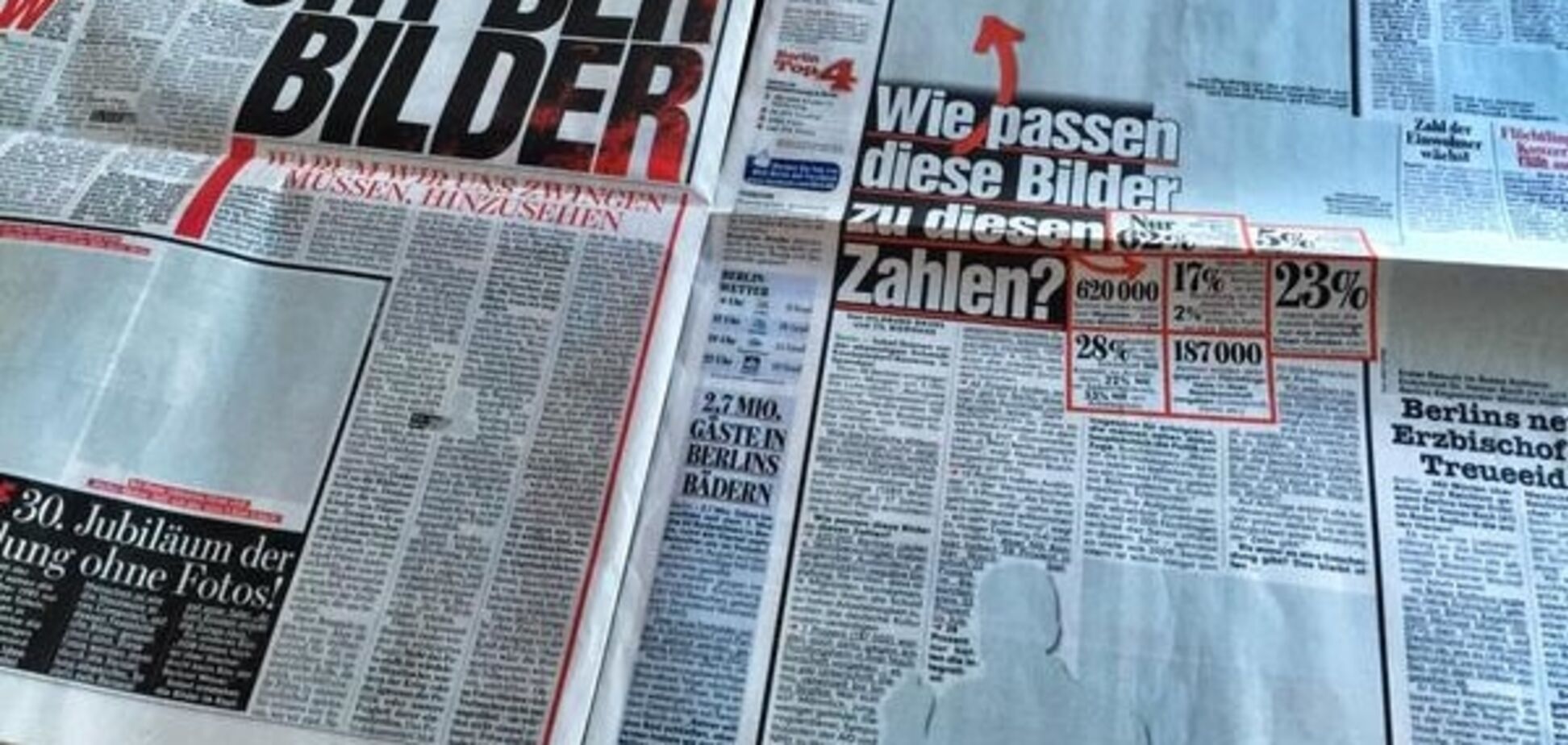 Німецьке видання відреагувало на критику фото мертвого хлопчика