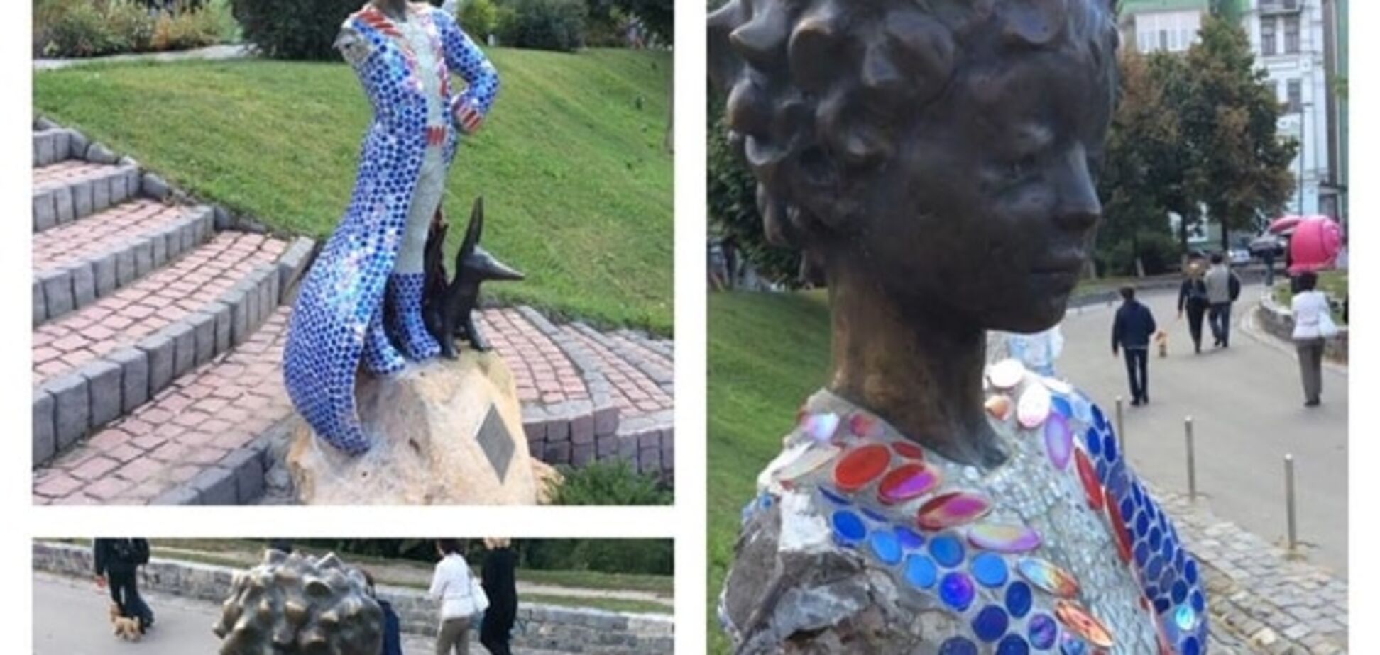 В Киеве вандалы отломали руку Маленькому принцу: фотофакт
