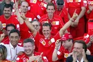 Лука Монтедземоло и Михаель Шумахер в Ferrari