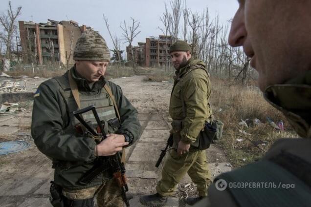 Террористы обстреляли бойцов АТО в Новгородском из танка