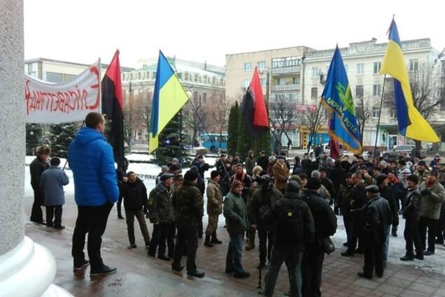В Кировограде митинговали за проукраинское переименование: опубликованы фото