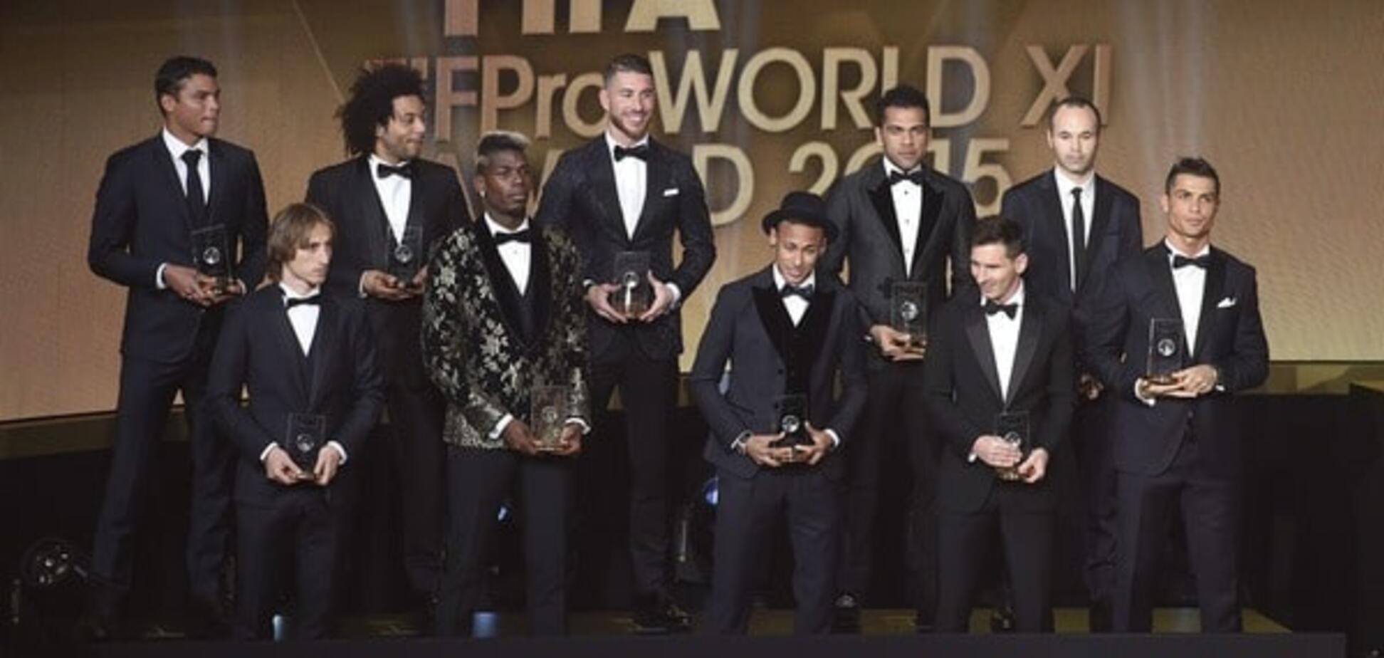 10 друзей Месси. Названа символическая сборная 2015 года