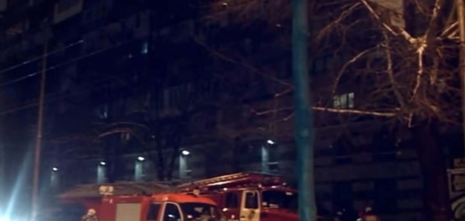 Пожар в офисном здании в центре Киева потушили