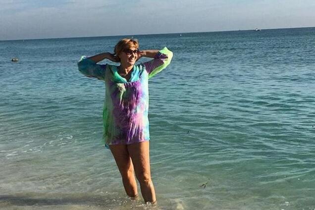 59-летняя Копенкина в бикини зажгла на Багамах