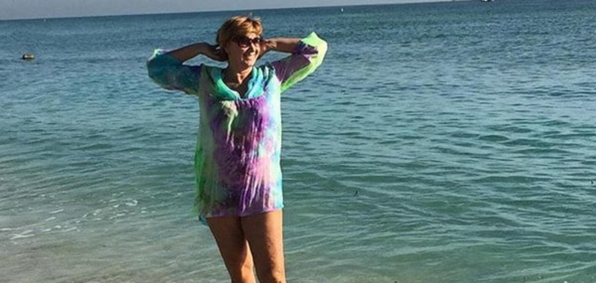 59-летняя Копенкина в бикини зажгла на Багамах