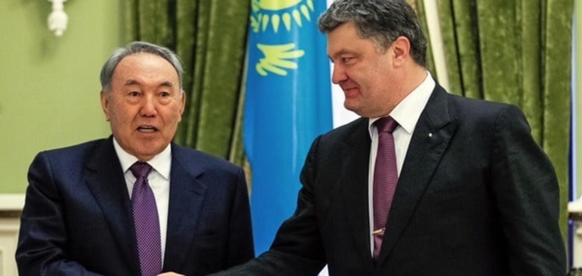 Торговое эмбарго: Порошенко заручился поддержкой Назарбаева   