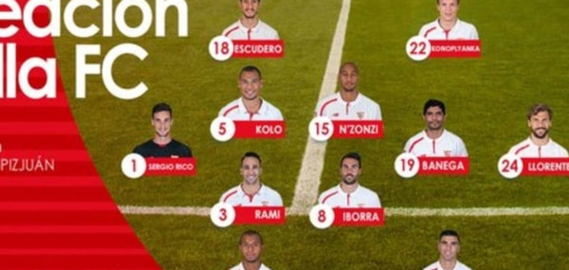 Тренер 'Севильи' обрадовал болельщиков решением по Коноплянке