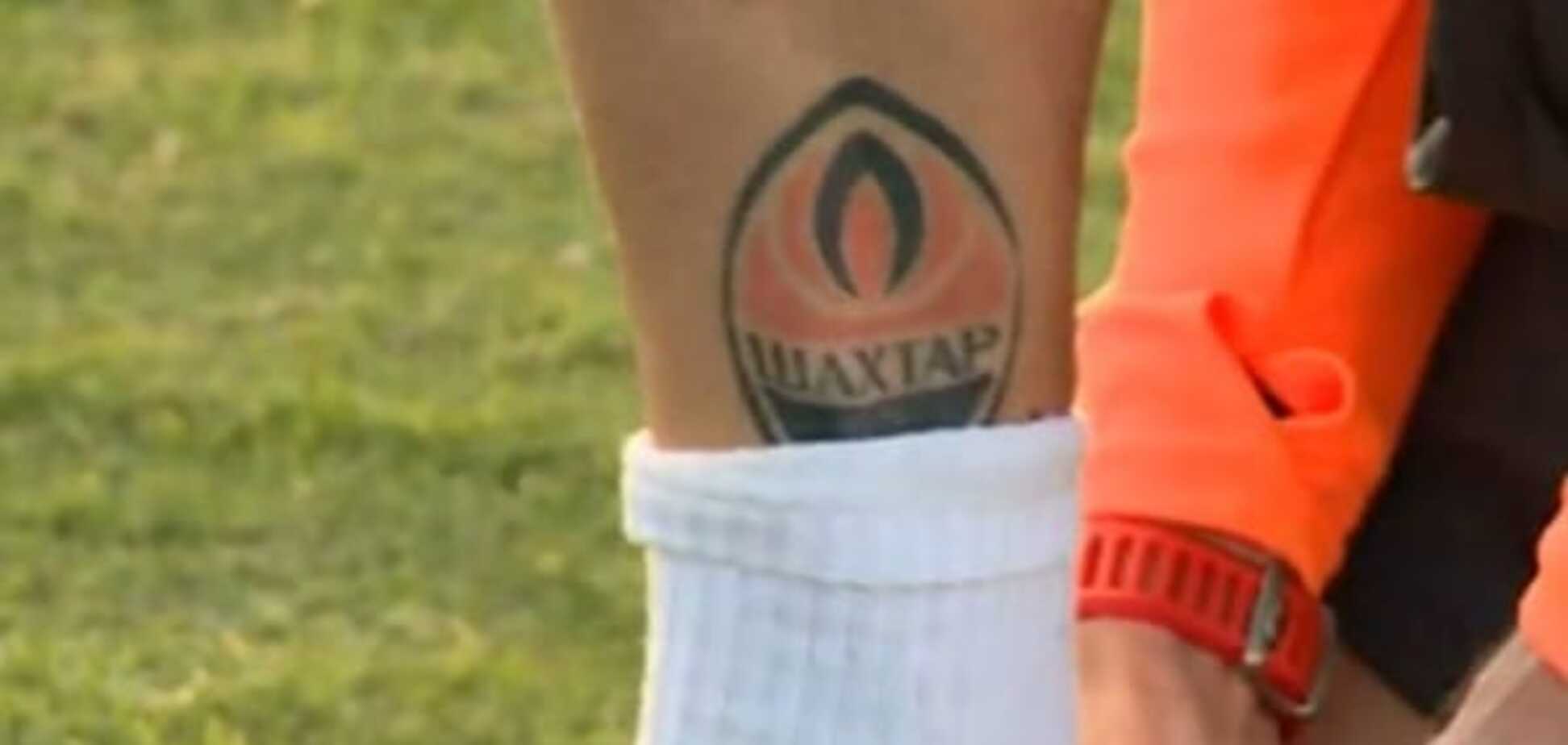Срна зробив унікальне татуювання на честь 'Шахтаря': фото тату