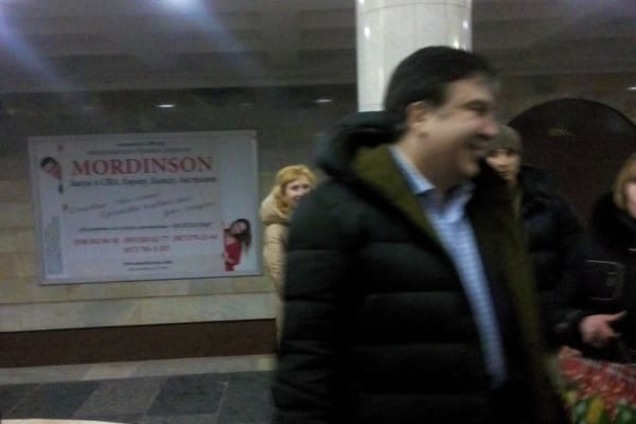 Саакашвили отметился в очередной PR-акции