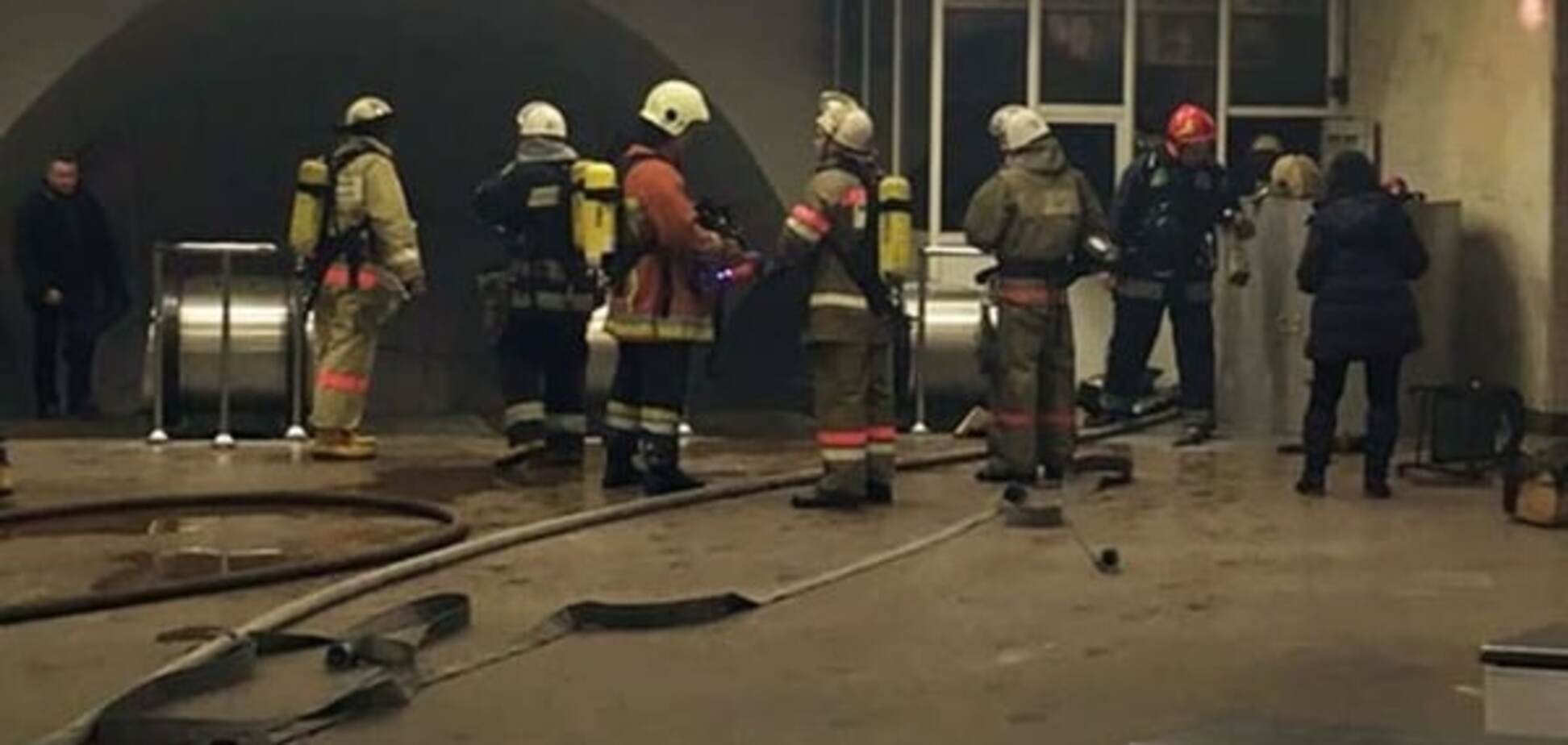Пожар на станции киевского метро произошел из-за незаконного МАФа