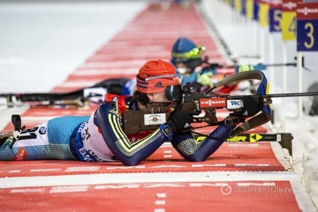 Украинки драматично стартовали на 5-м этапе Кубка мира по биатлону