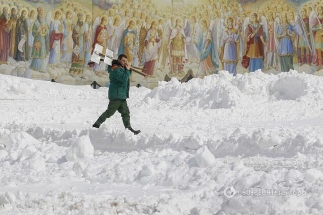 Штормове попередження: Київ замете снігом