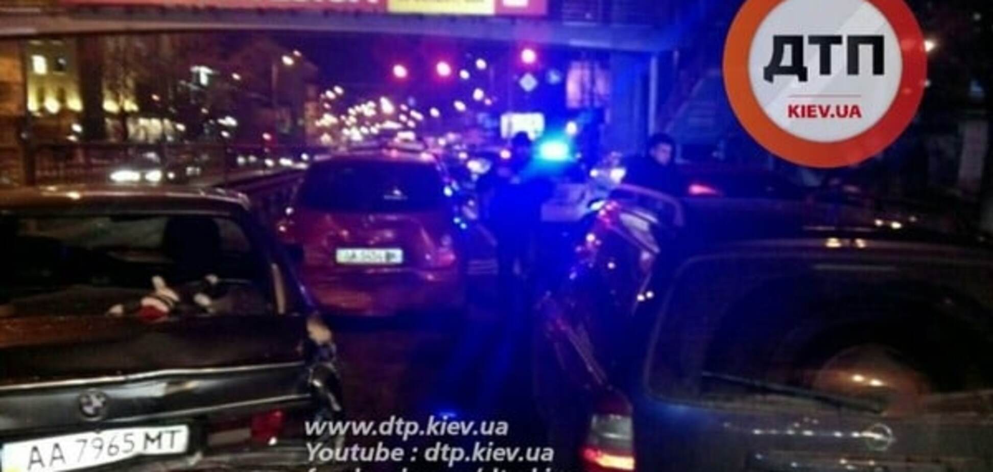 У Києві п'яний водій Opel влаштував масштабну ДТП
