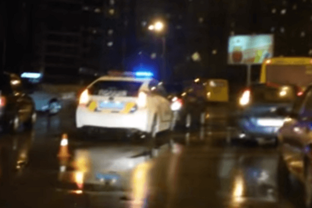 Аварийные копы: столичные полицейские попали в очередное ДТП