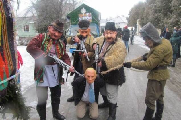 Страшный сон Киселева: в Черновцах казнили 'Путина'