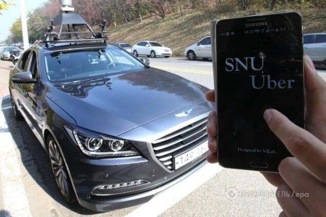 На рынок выходит Uber: дешевое американское такси в Киеве станет дорогим