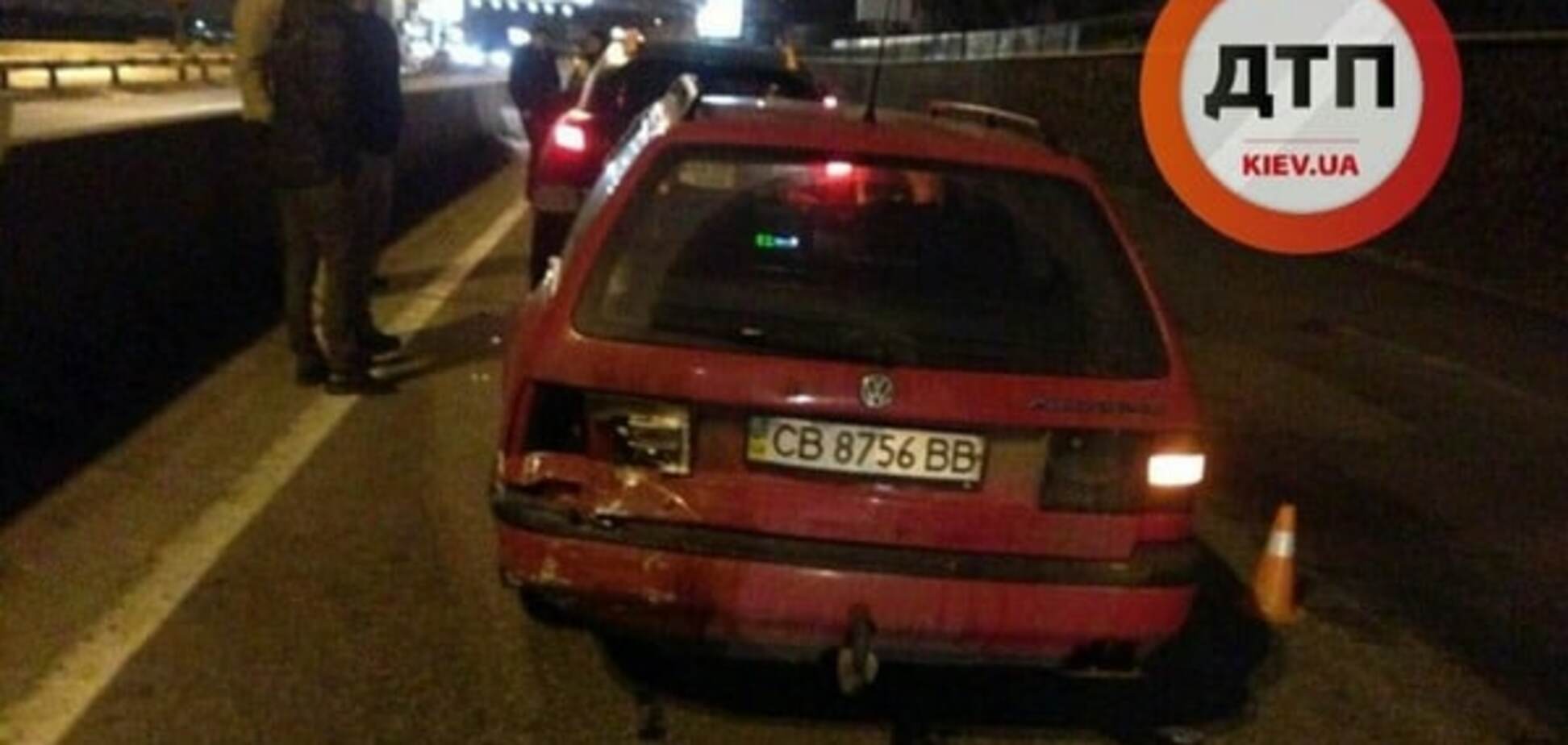 В Киеве два Volkswagen 'атаковали' Infiniti