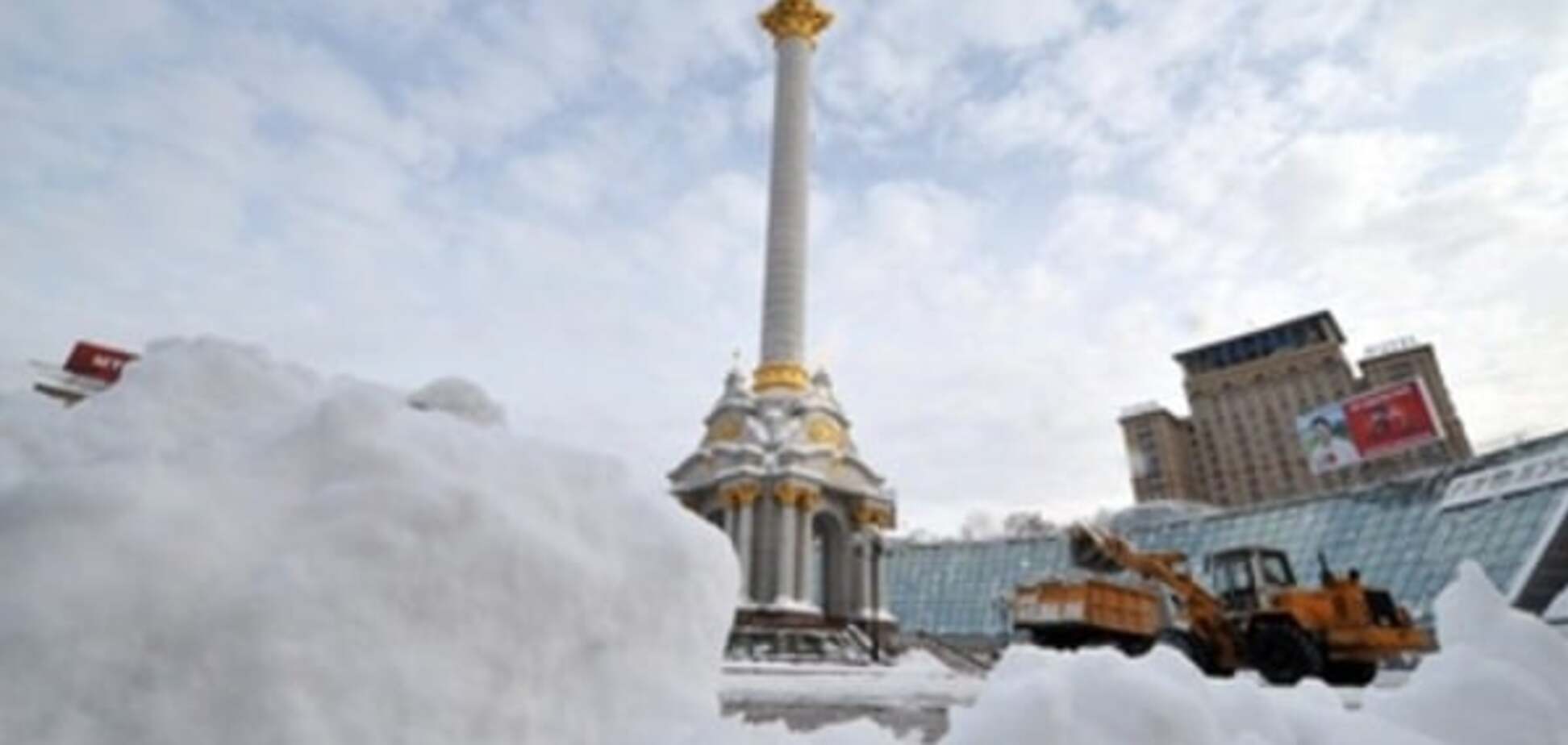 В Киеве оштрафуют более 400 предприятий за неубранный снег