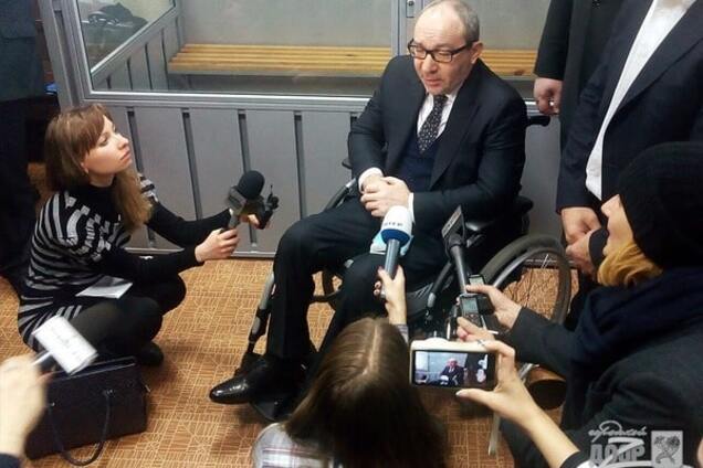 Дело Кернеса: снег не помешал мэру приехать на суд в Полтаву