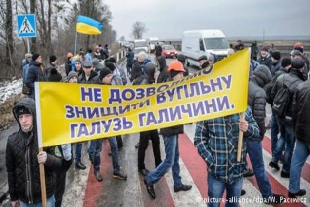 Протести шахтарів на Львівщині: сигнал для Києва