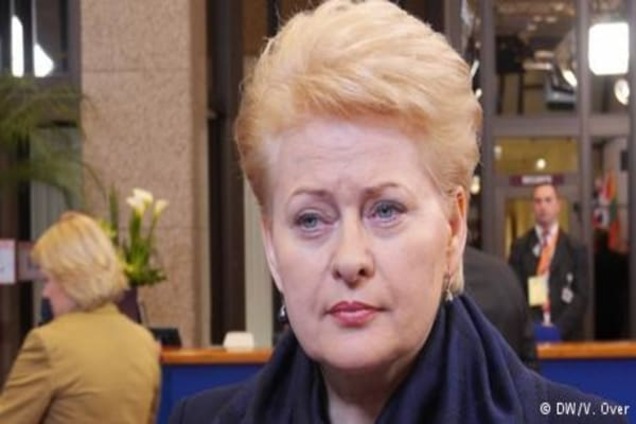 Грибаускайте прогнозує безвізовий режим України з ЄС на початку 2017 року