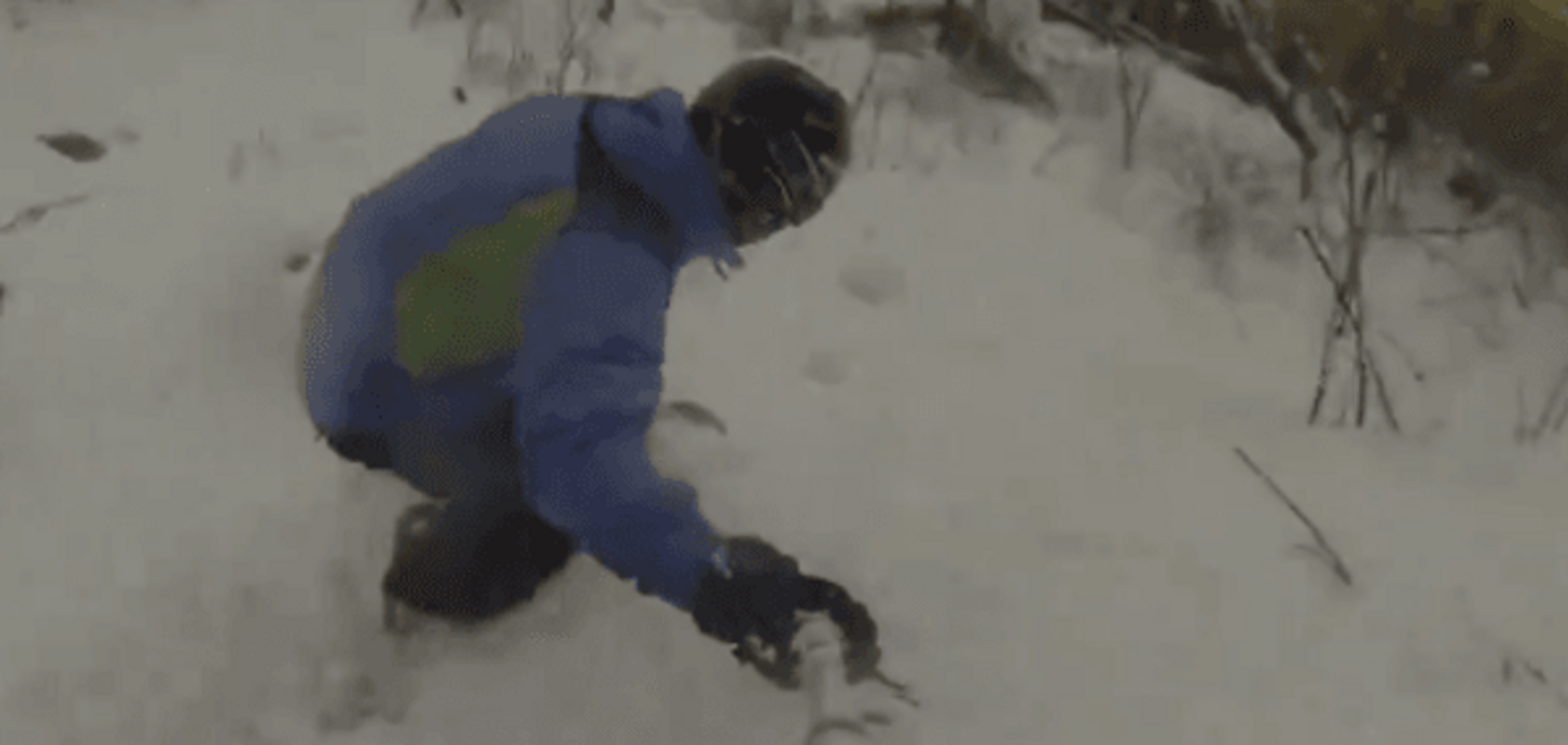 Киевский Буковель: сноубордист стал звездой сети после крутого спуска у фуникулера
