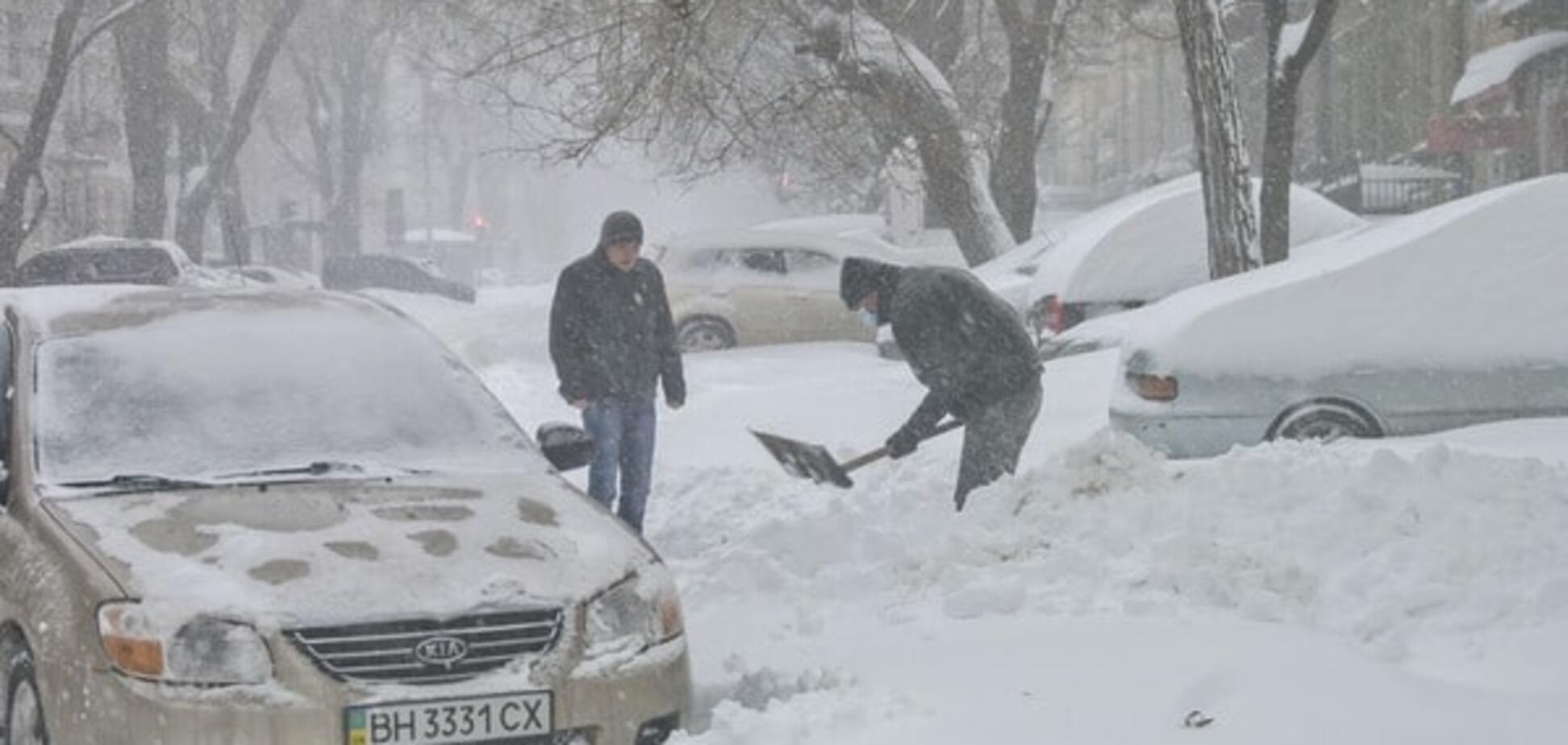 В Украину идут жестокие морозы - местами до -25