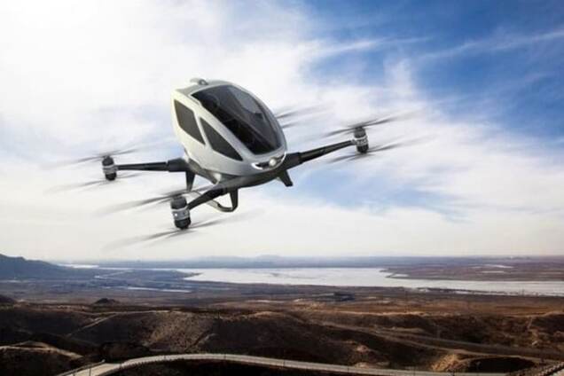 Летучий китаец: ученые представили первый пассажирский беспилотник. Инфографика
