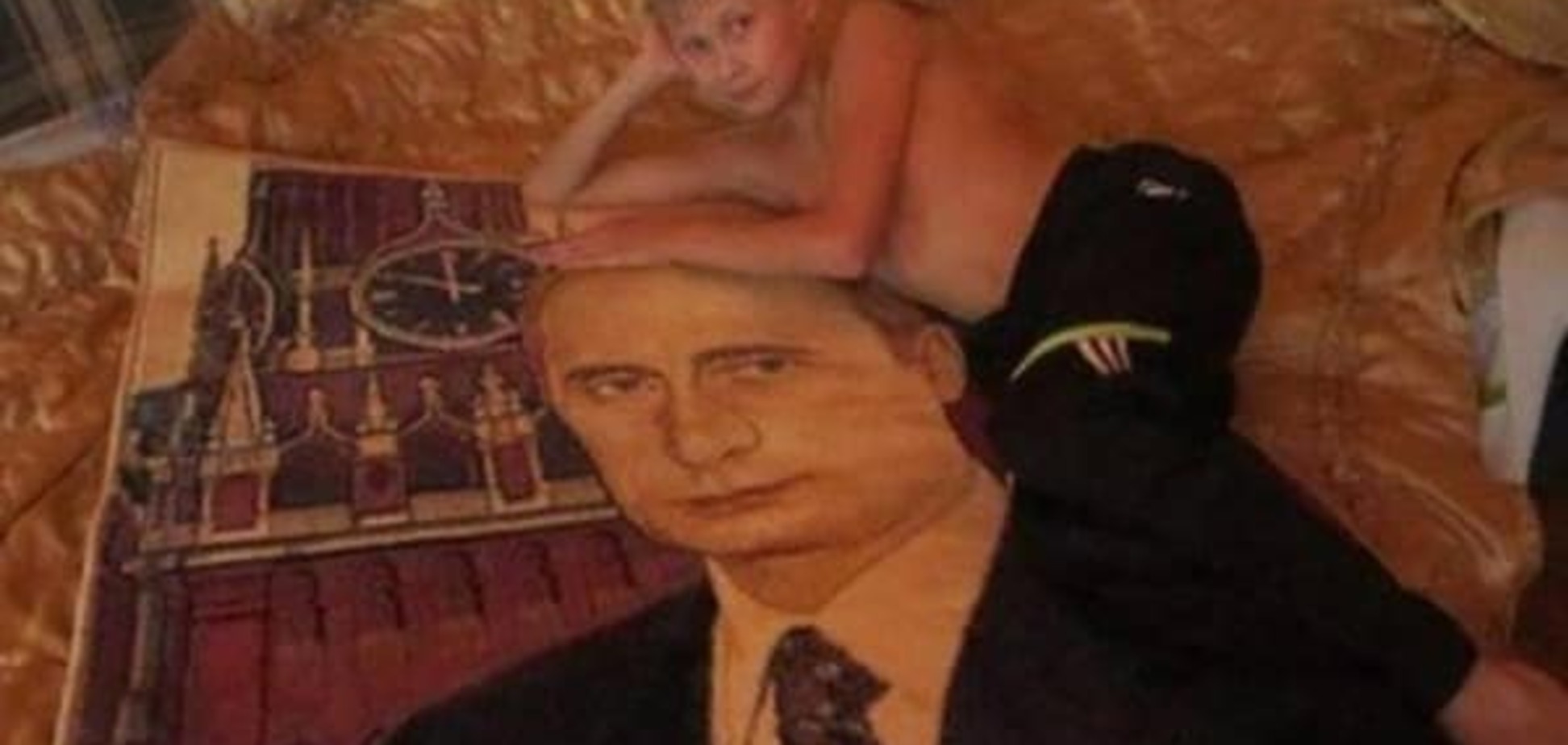 Опубликованы смешные фото элиты 'диванных войск' России