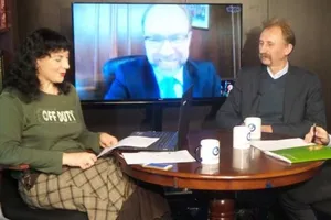 Владимир Кучеренко в студии ОБОЗ-ТВ