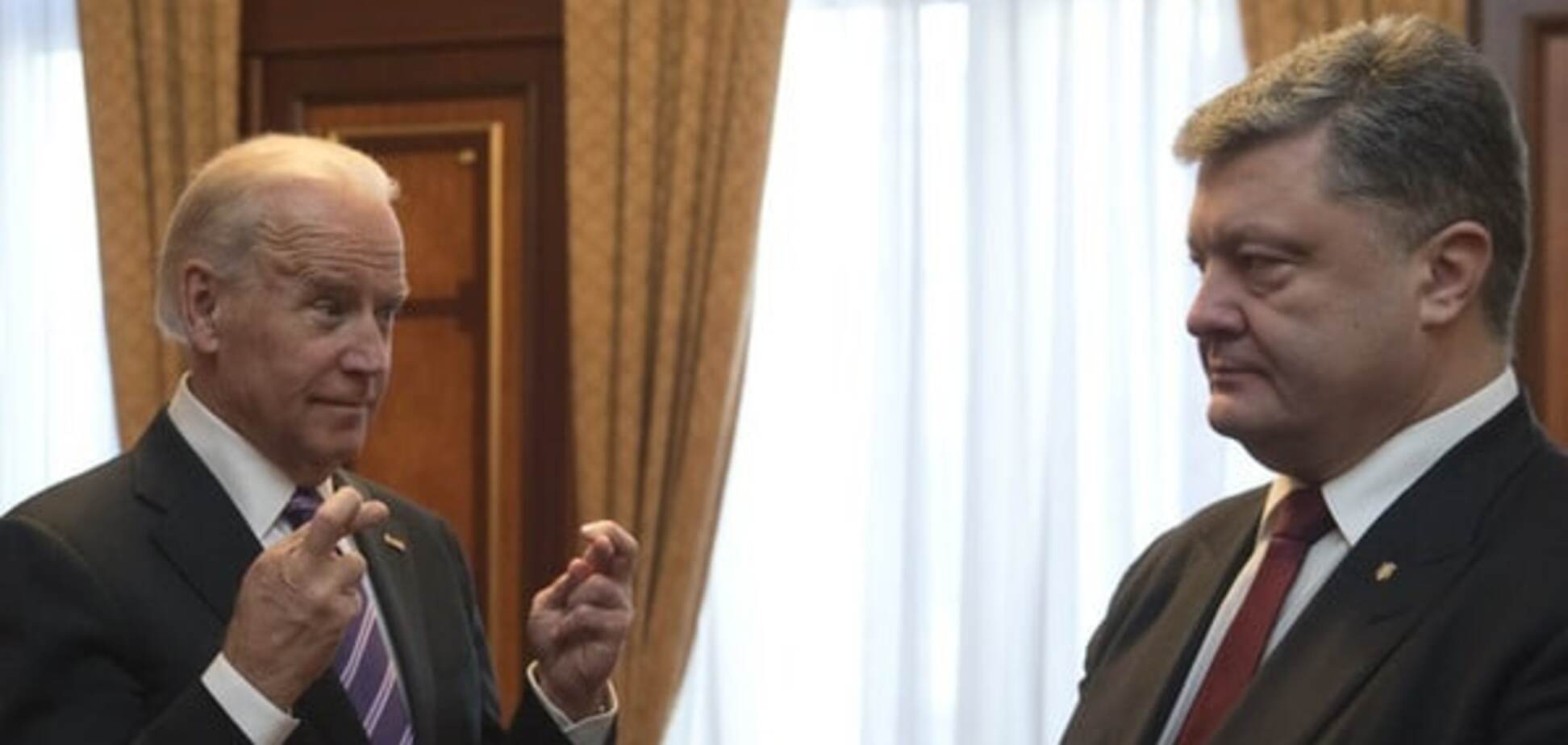 Путин требует выхода из-под санкций: Рыбачук рассказал о сути встречи Байдена и Порошенко