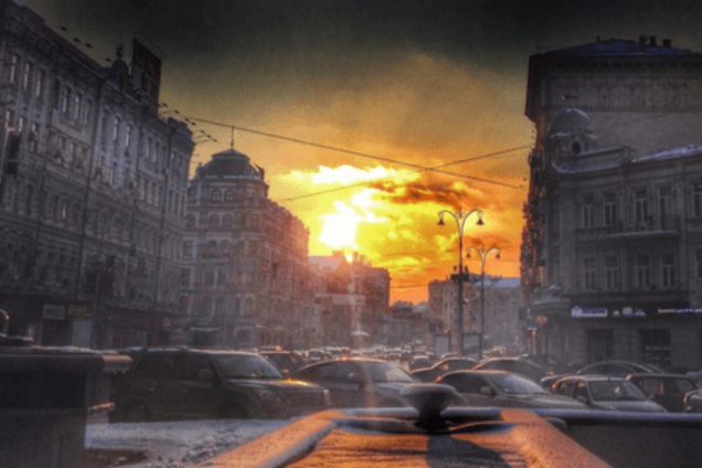 Невероятная красота: закат солнца в Киеве попал в топ-20 фото Instagram