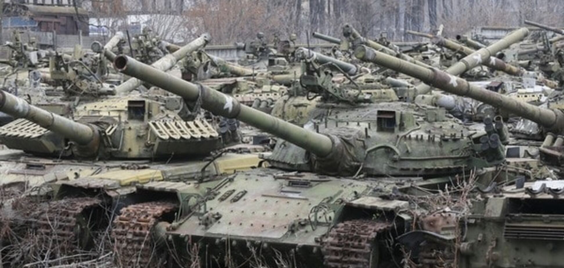 Украинская разведка заметила на Донбассе танки и 'Грады' у террористов