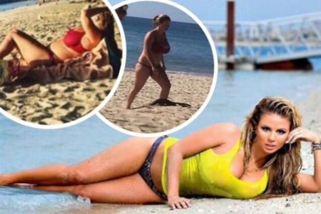 Анна Семенович шокировала располневшей фигурой на пляже