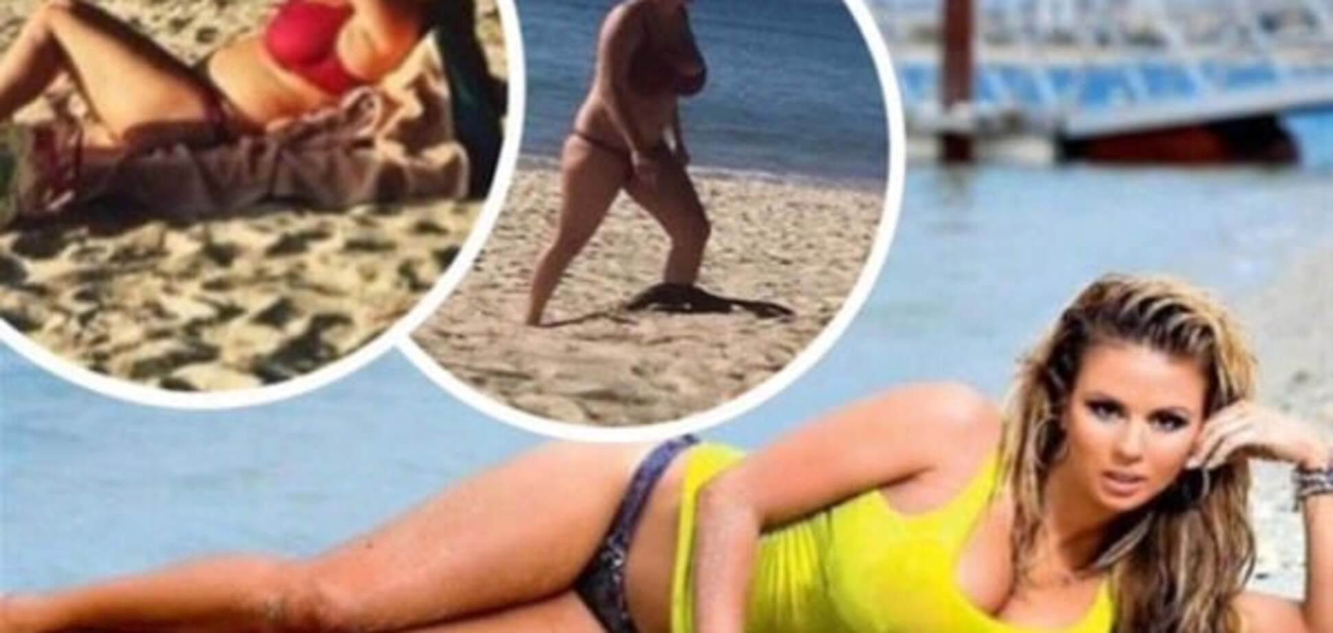 Анна Семенович шокировала располневшей фигурой на пляже