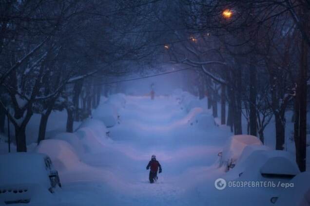 Буря столетия: в США 19 человек погибли из-за снегопадов