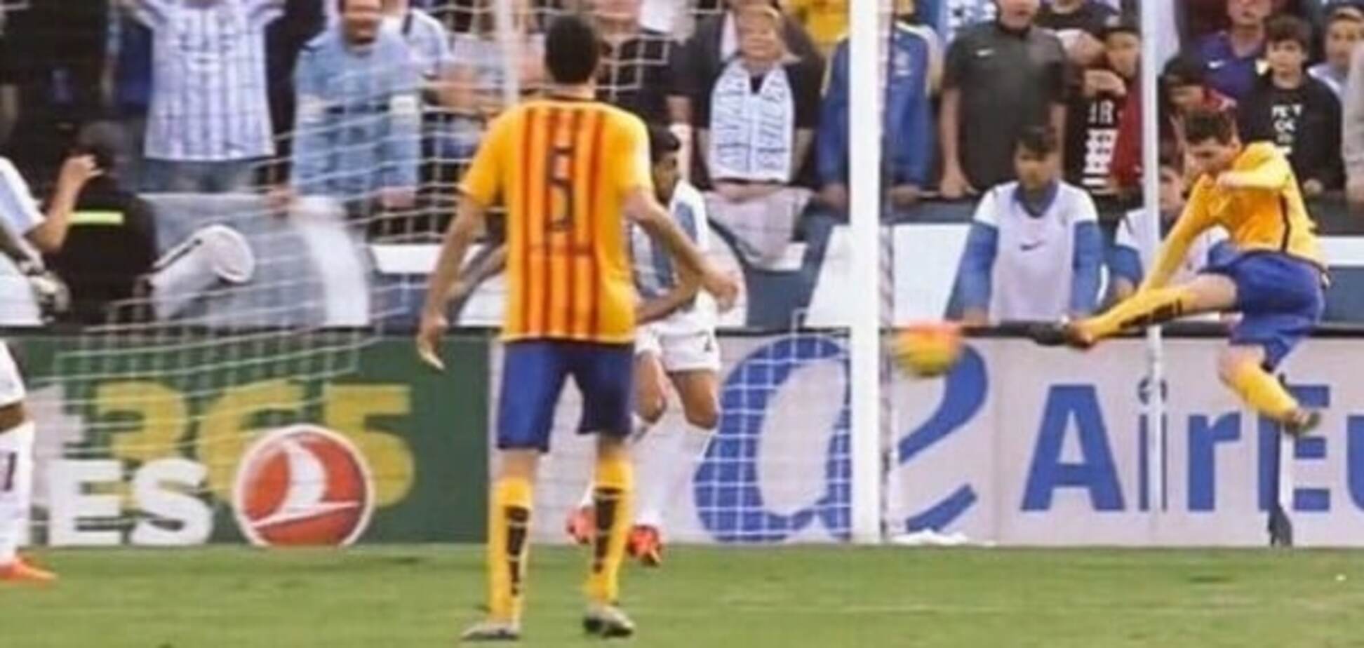 Мессі забив розкішний гол бічними ножицями в матчі чемпіонату Іспанії: відео шедевра