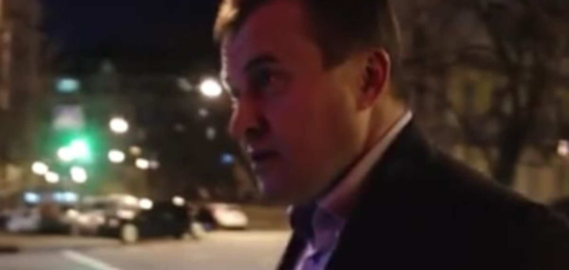 'Клоуны, б*я': Демчишин 'отшил' журналистов с 'неудобными' вопросами