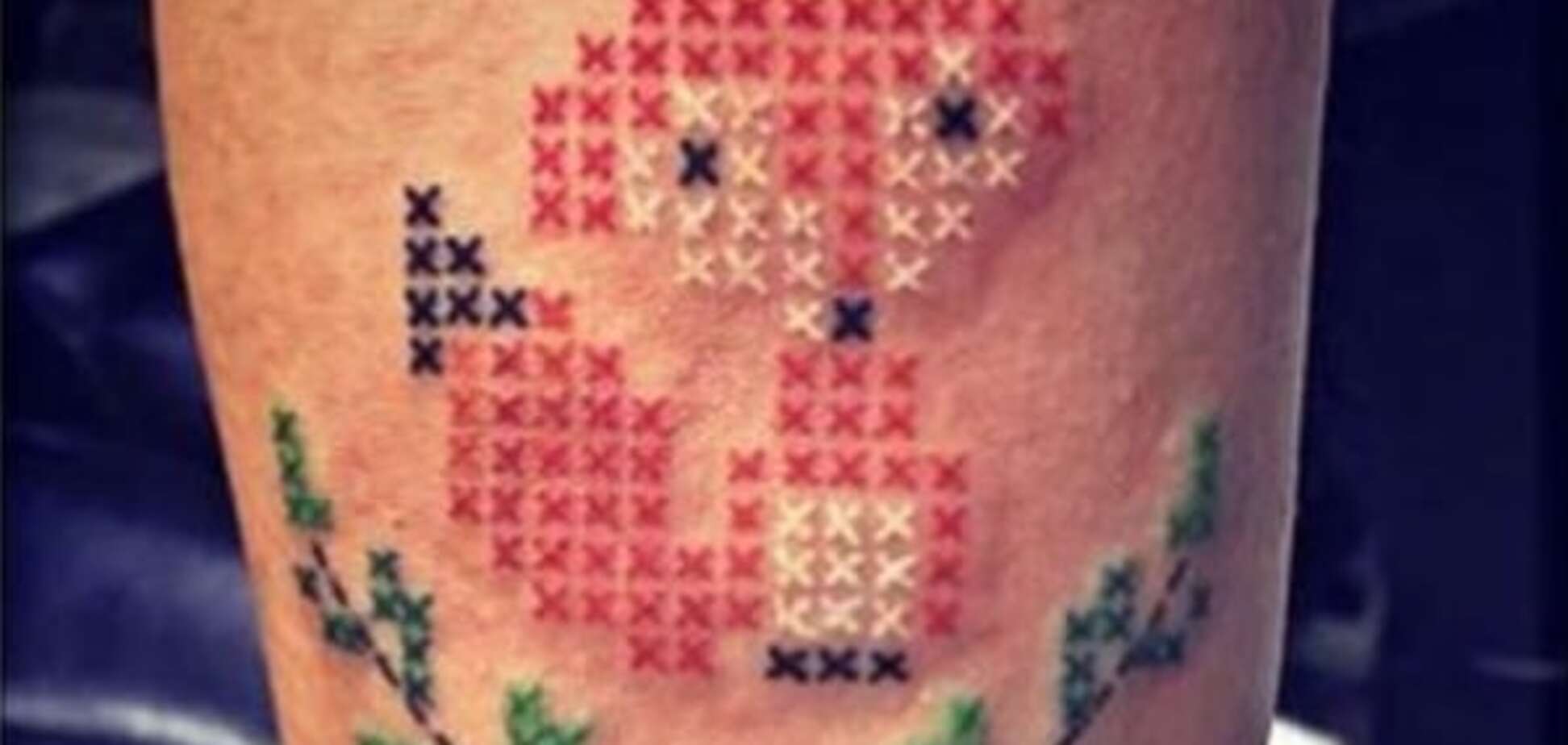 Вязаные татуировки: оригинальные украшения на теле покорили пользователей сети