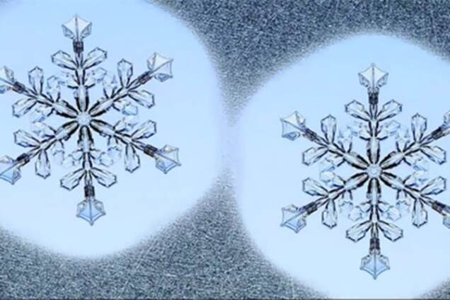 Вчені обхитрили природу і створили однакові сніжинки: відеофакт