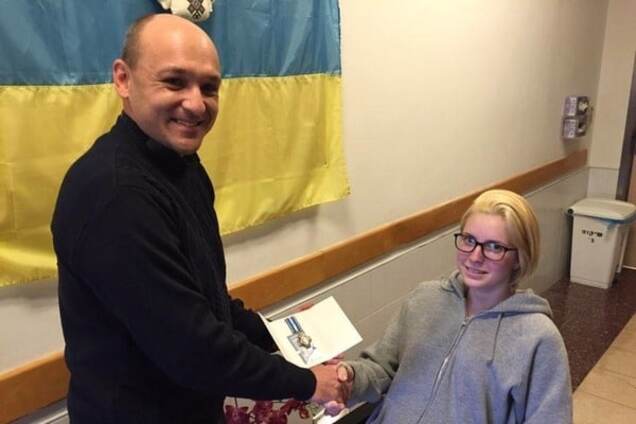 Волонтера Зинкевич наградили орденом 'За оборону страны'