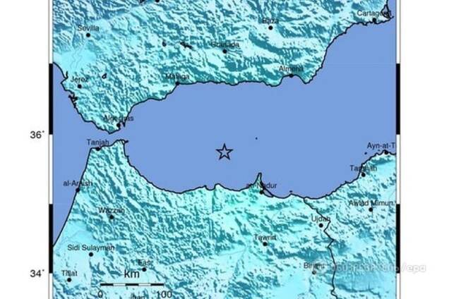 Между Марокко и Испанией произошло мощное землетрясение