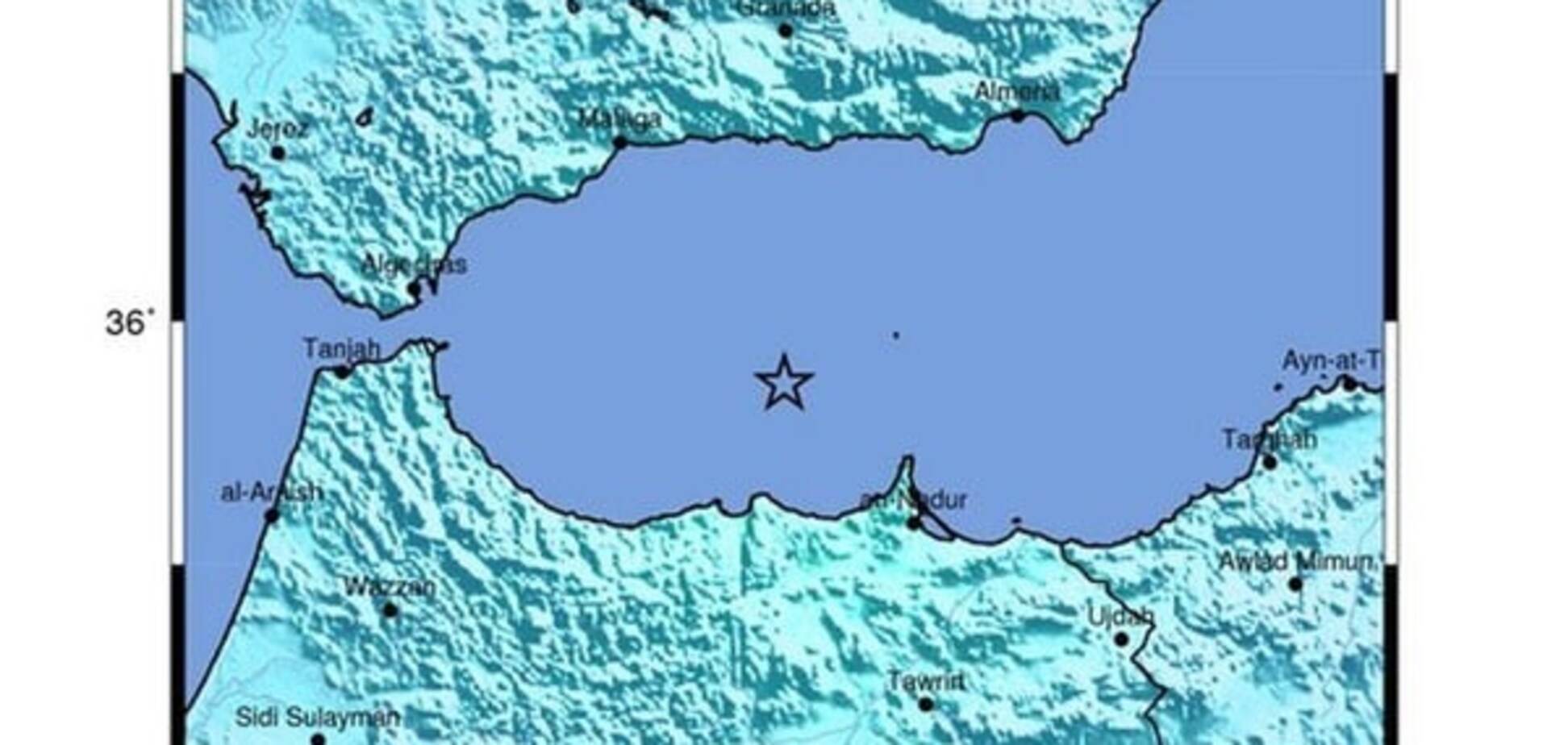 Между Марокко и Испанией произошло мощное землетрясение